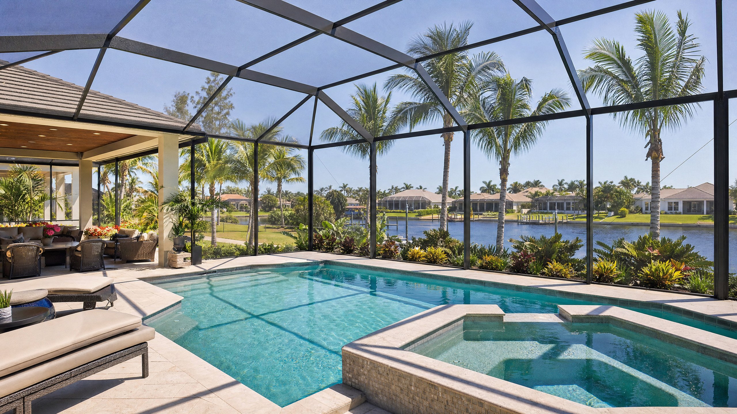 The Backyard Resort: How Florida Homeowners Are Turning Ordinary Pool Areas Into Luxury Outdoor Retreats — Screening DunRite