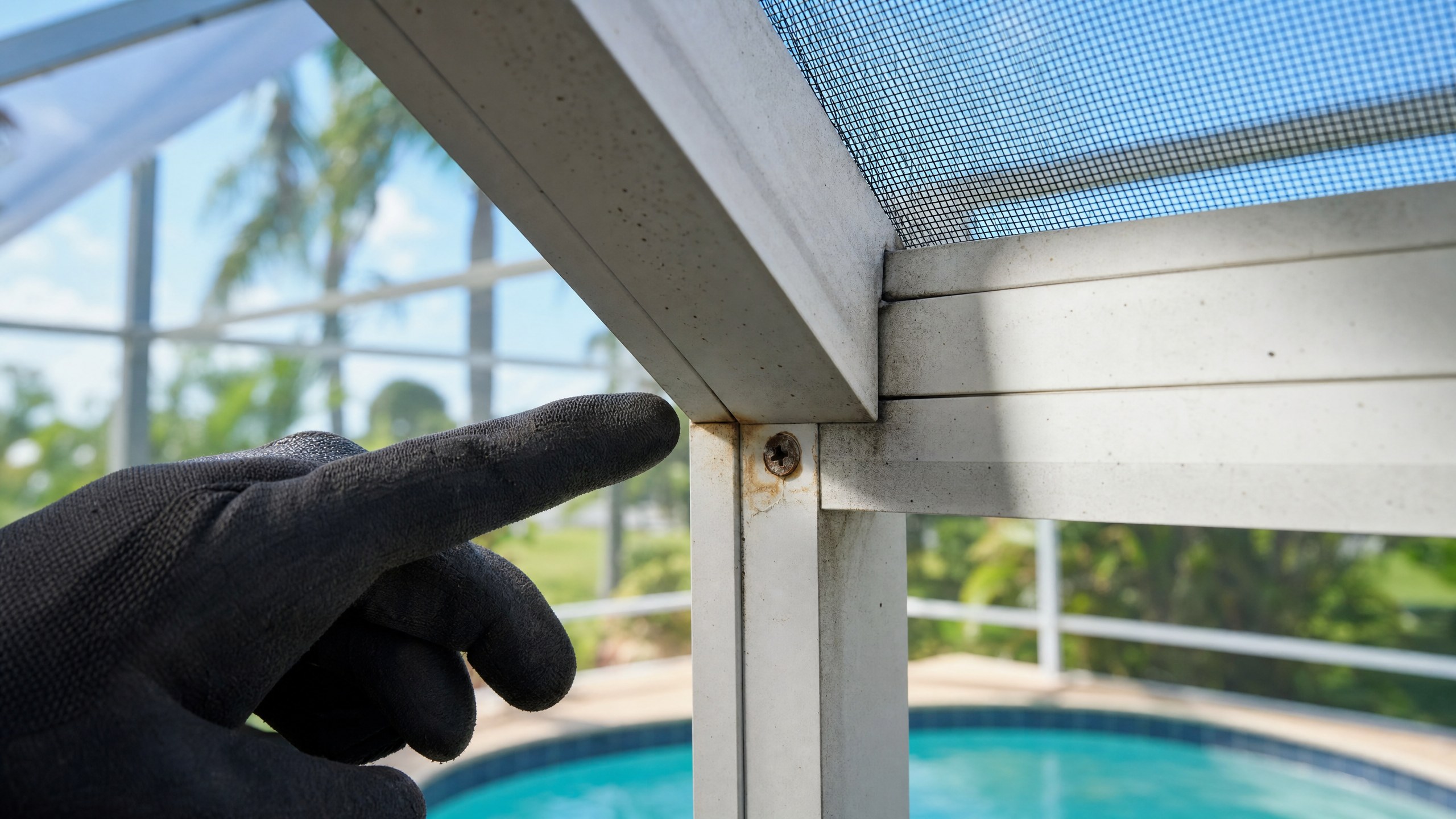 The Florida Pool Cage Industry Has a Fastener Problem: What Most Homeowners Don't Discover Until It's Too Late — Screening DunRite