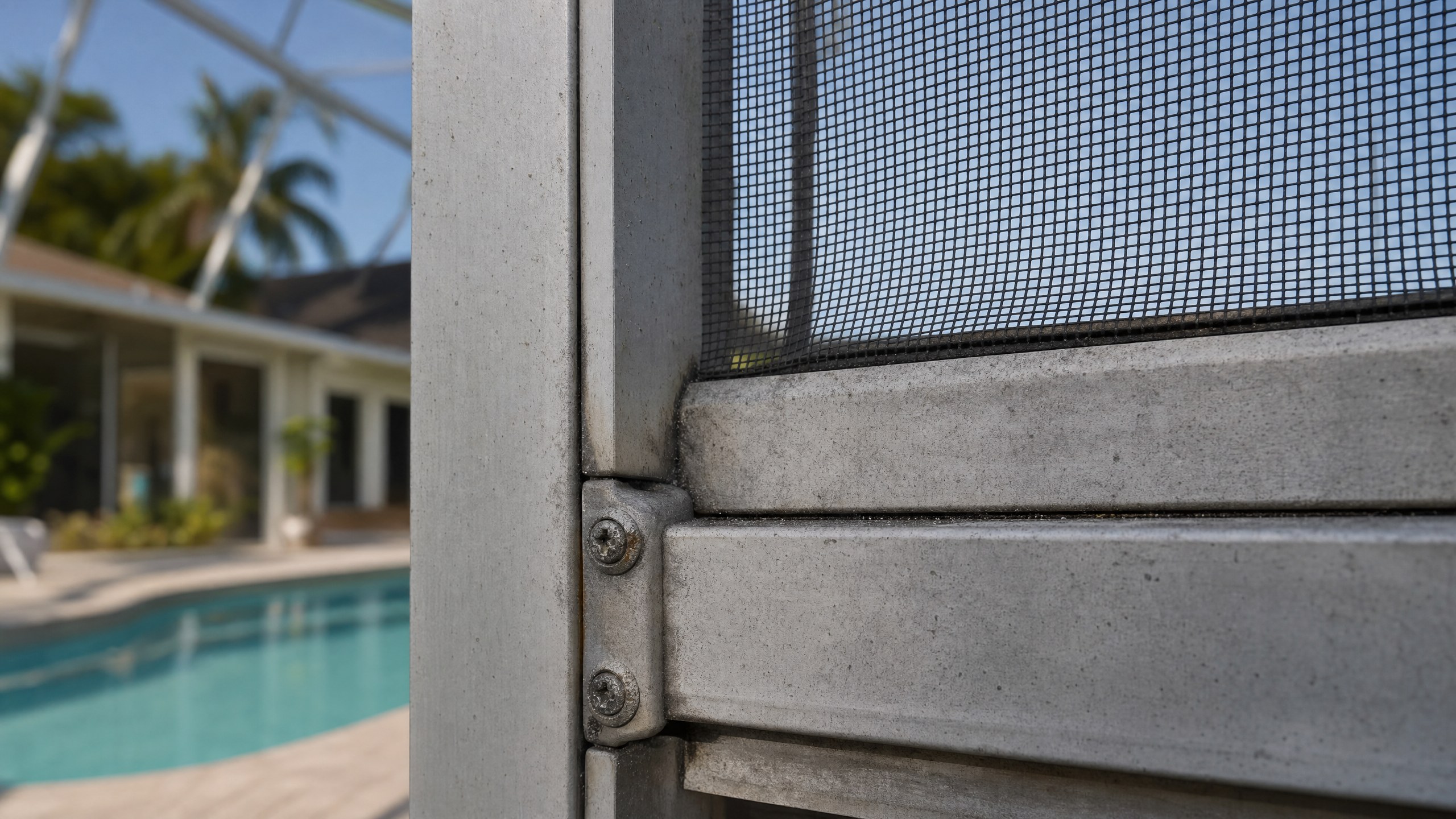 Why Florida Salt Air Is Quietly Destroying Your Pool Cage (Even If You Live Miles From the Water) — Screening DunRite