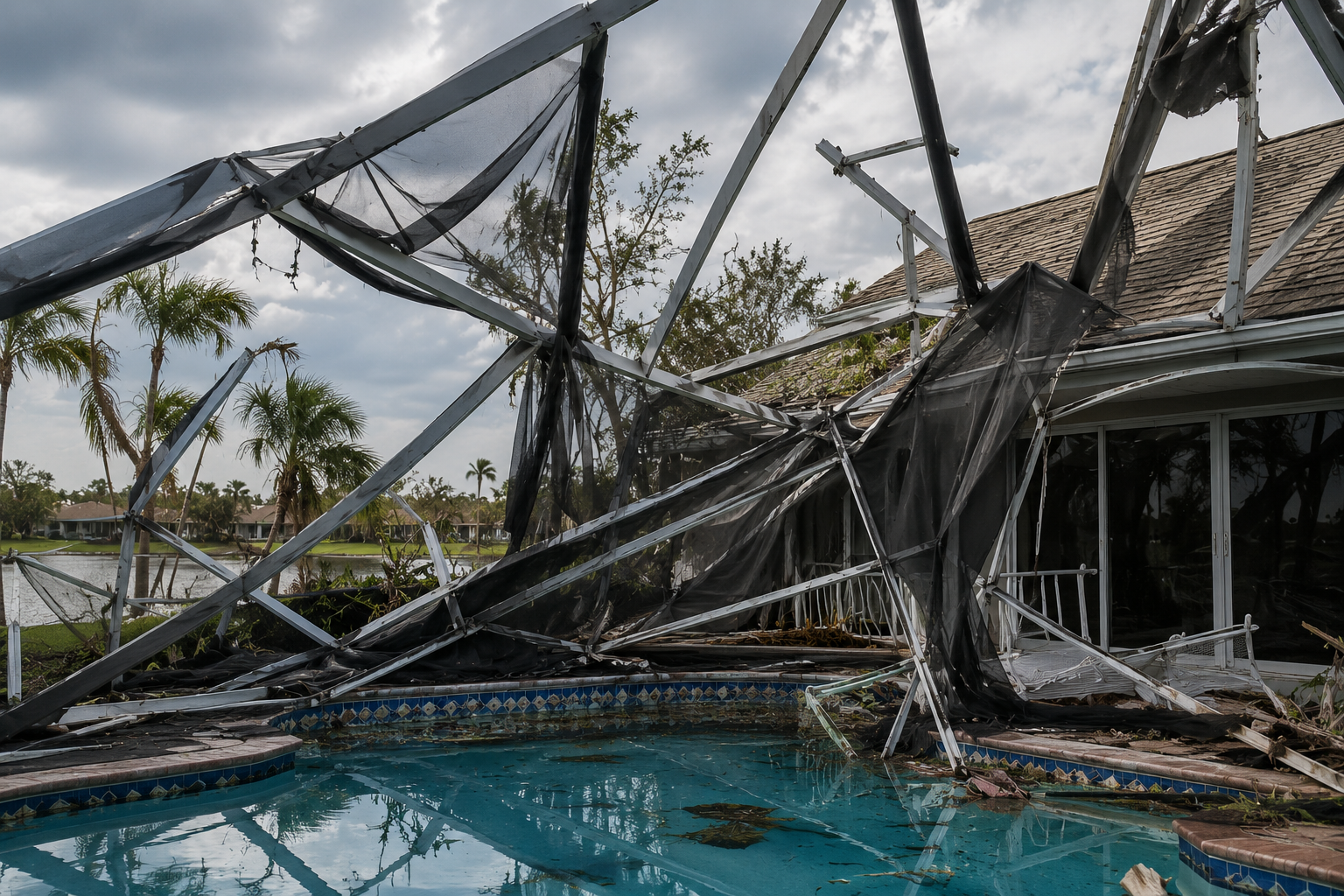 Why Hurricane Andrew Changed Florida Pool Cages Forever — Screening DunRite