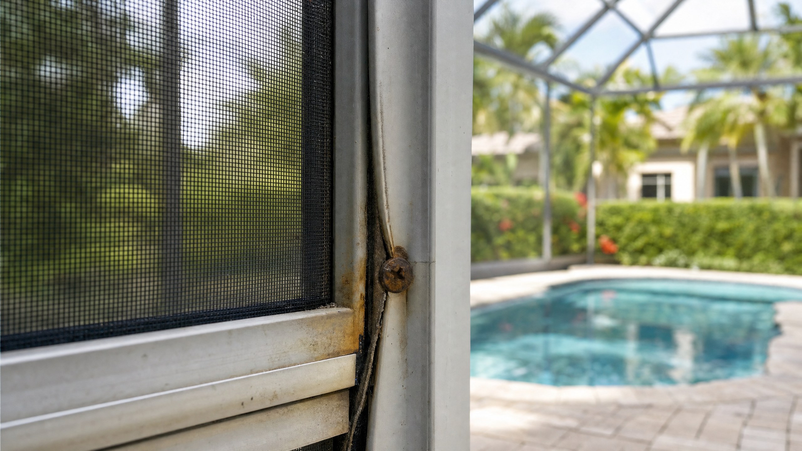 The Most Expensive Pool Cage Repair I've Ever Seen Started With a $20 Problem — Screening DunRite