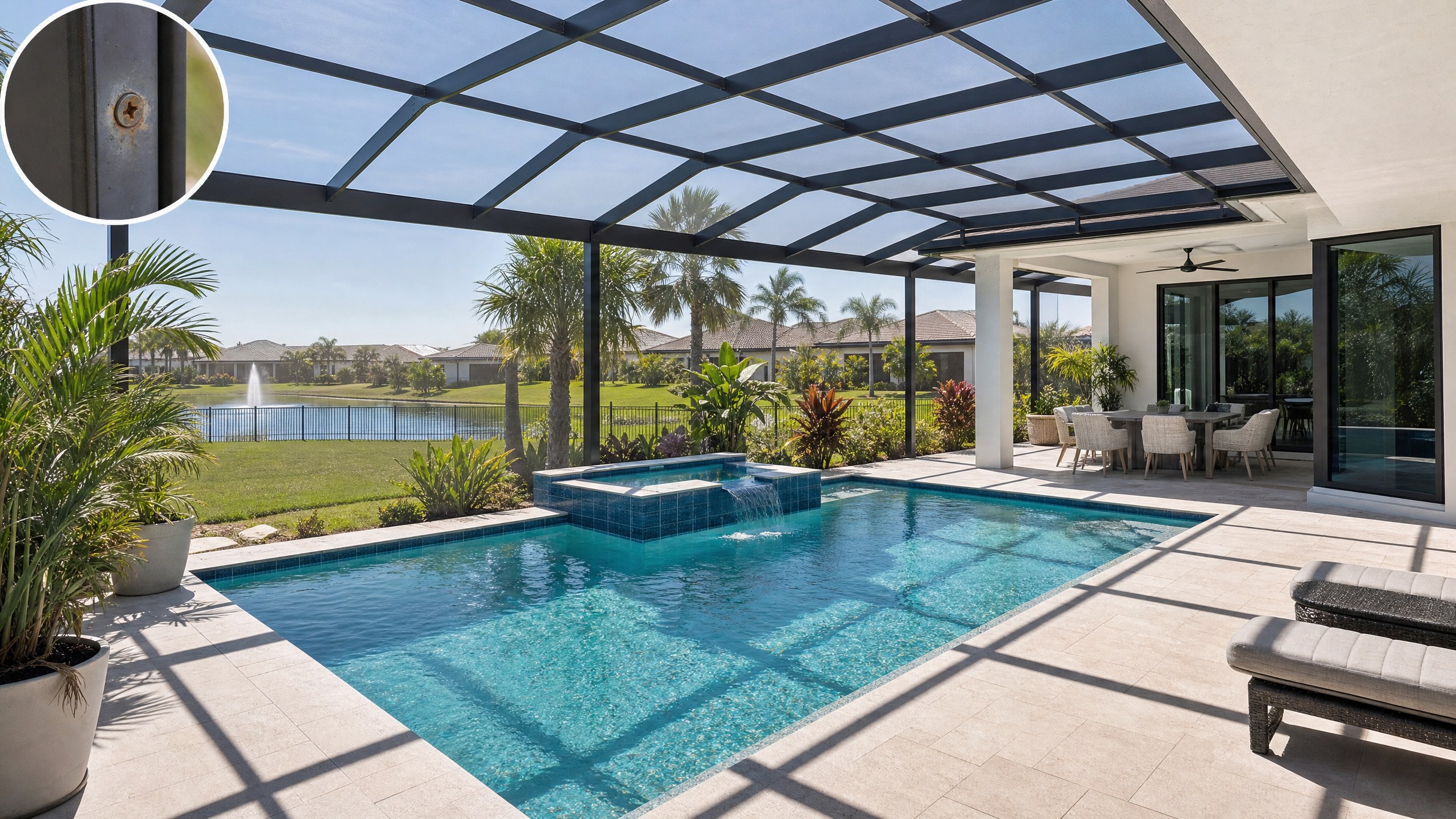 The Pool Cage Looks Fine. That's What Worries Me. — Screening DunRite