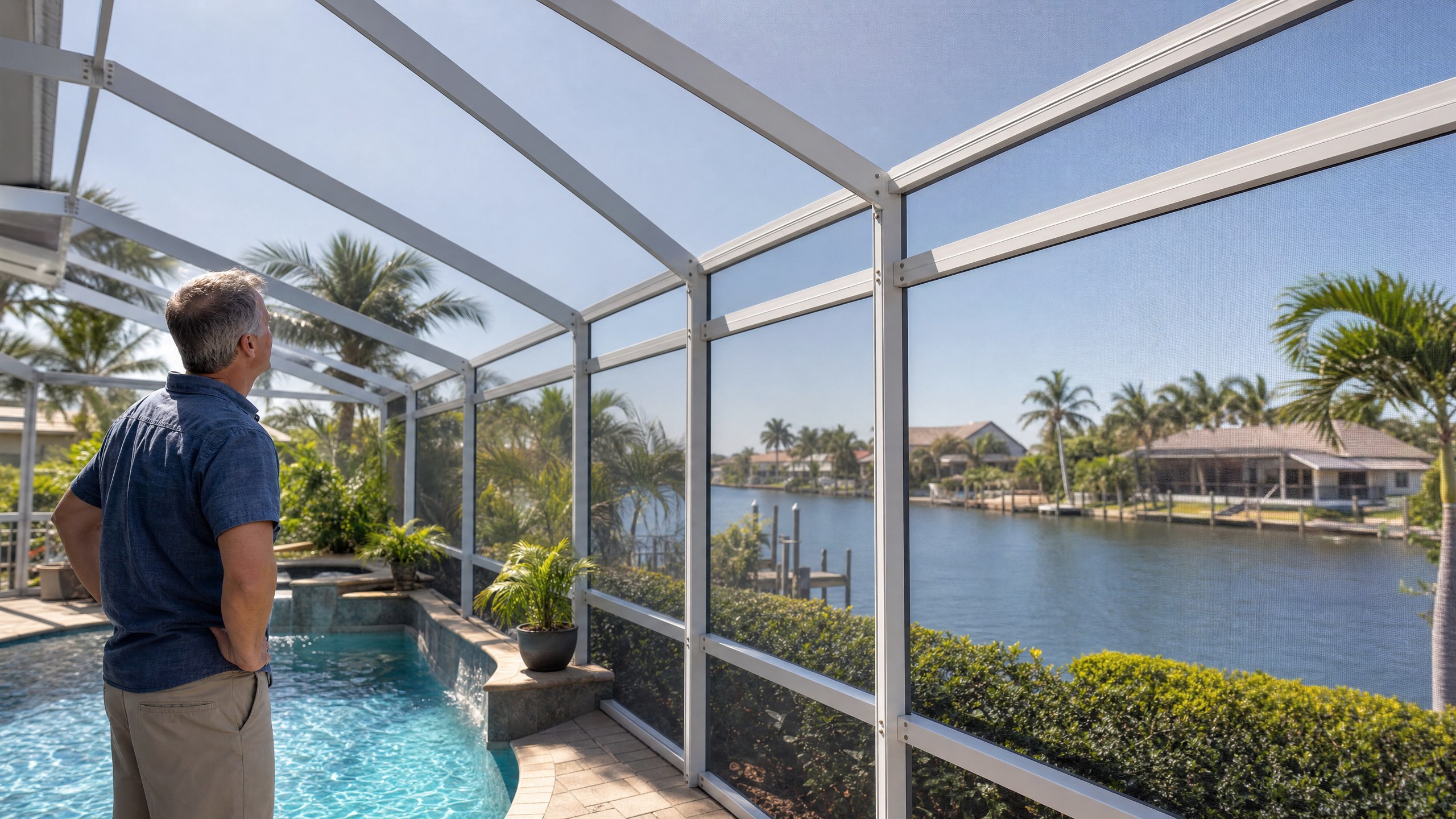 Pool Cage Restoration Cost in Florida: Everything Homeowners Need to Know Before Getting Estimates — Screening DunRite