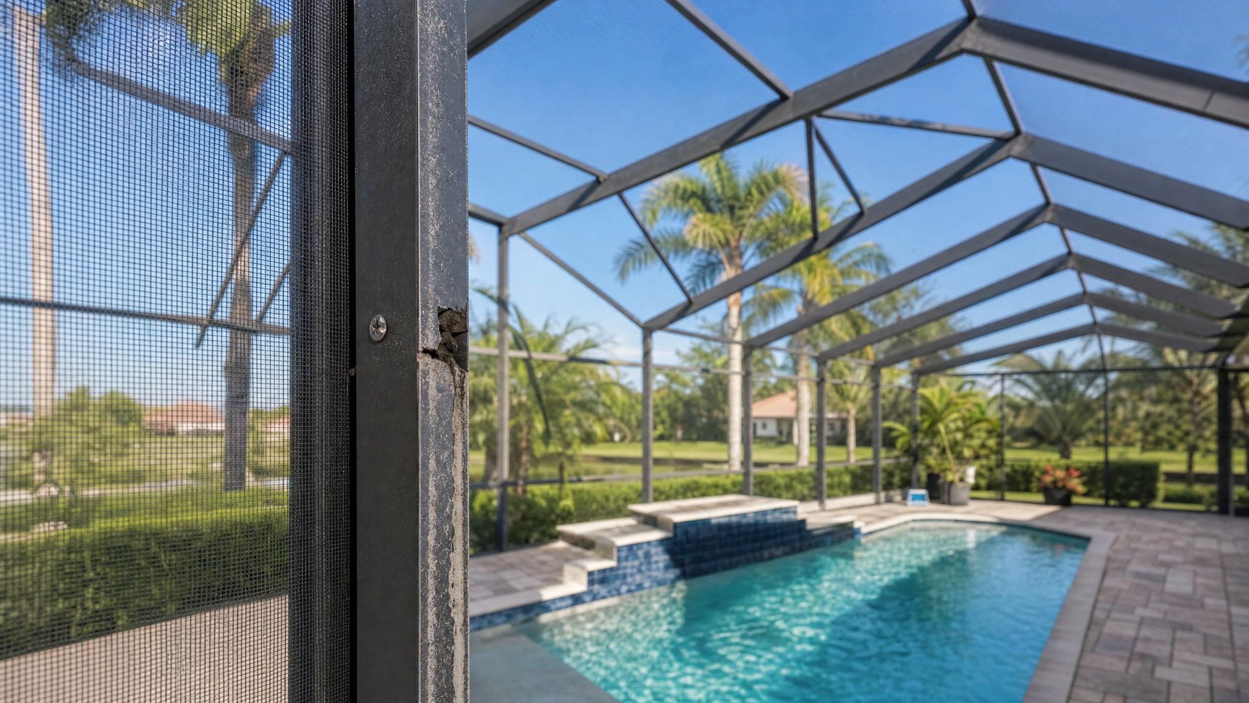 Why Florida Homeowners Replace Their Pool Cage Too Soon (And Spend Thousands More Than They Needed To) — Screening DunRite