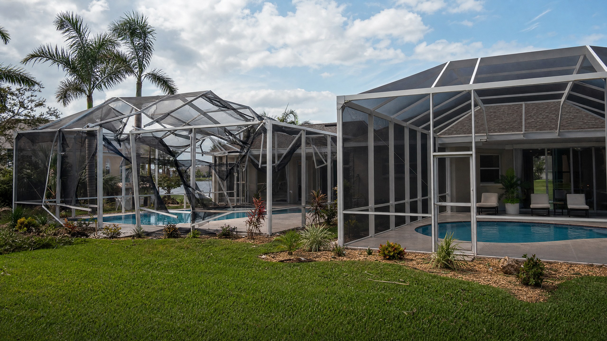 Why Your Neighbor's Pool Cage Survived the Hurricane and Yours Didn't: The Truth About Storm Damage — Screening DunRite